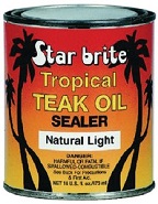 Starbrite Tropical Teak Sealer - Light Natural - Qt